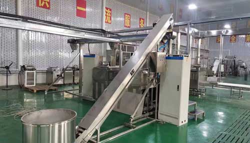 休闲零食生产设备生产锅巴