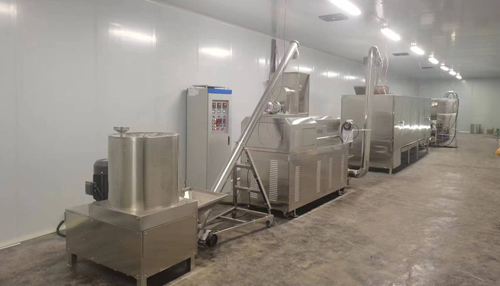 新疆客户营养粉生产线投产