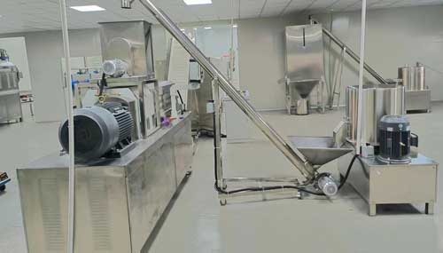 安徽蒙城营养粉加工设备生产线